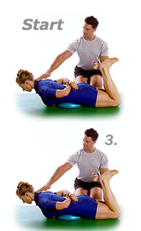 Double Leg Kick with TheraGearï¿½ Core Disk