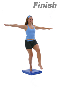 Balancing Poses on the Balance Pad 2