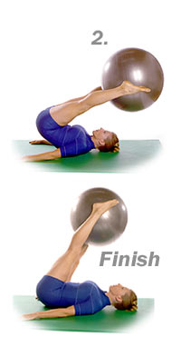 Corkscrew with Swiss Exercise Ball  2