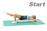 Abdominal Strengthening Exercise using the Foam Roller 1