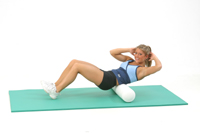 Oblique & Ab Crunch on the Full Foam Roller