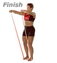 Front Raises with Fitband   2