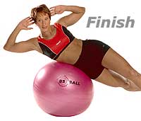 Lateral Flexion on Swiss Exercise Ball 2