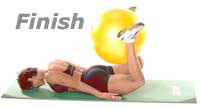 Prone Hamstring Curls with Swiss Exercise Ball  2