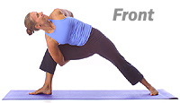 Yoga: Advanced side angle stretch 1