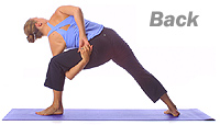 Yoga: Advanced side angle stretch 2