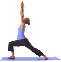 Yoga: Beginner warrior one 1