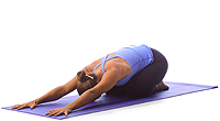 Yoga: Child's pose 