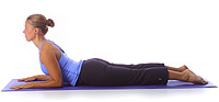 Yoga Position: Sphinx / Elbows on the floor  1