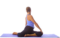Yoga: Gentle spinal twist 1