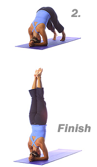 Yoga: Headstand 2