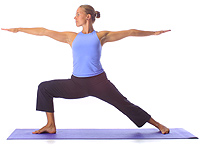 Yoga: Intermediate to advanced warrior two 1