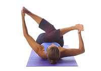 Yoga: Pretzel hip opener 1