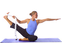 Yoga: Seated one leg side balance 1