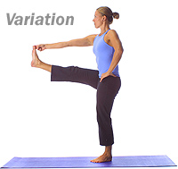 Yoga: Standing one-leg balance 2