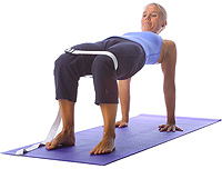 Yoga: Table with strap 1