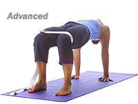 Yoga: Table with strap 2