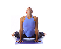 Yoga: Wide leg upward dog 1