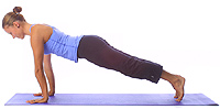 Yoga Position: Plank 1